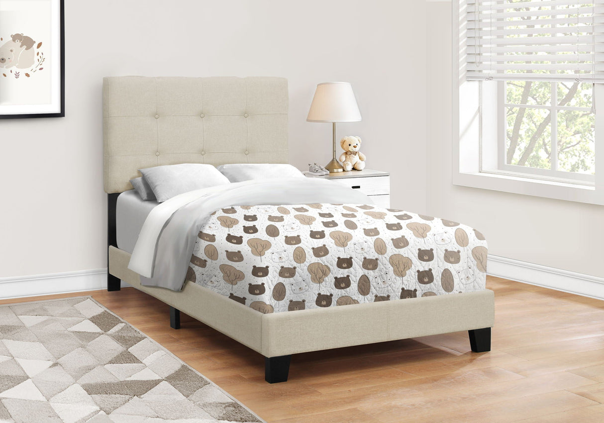Bed, Upholstered, Frame Only, Transitional - Best Buy Furniture