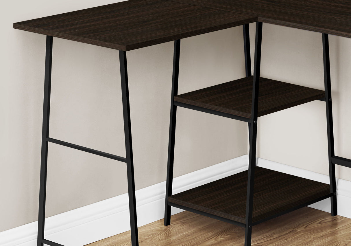Computer Desk, Home Office, Corner, Storage Shelves, L Shape, Work, Laptop, Contemporary, Modern - Best Buy Furniture