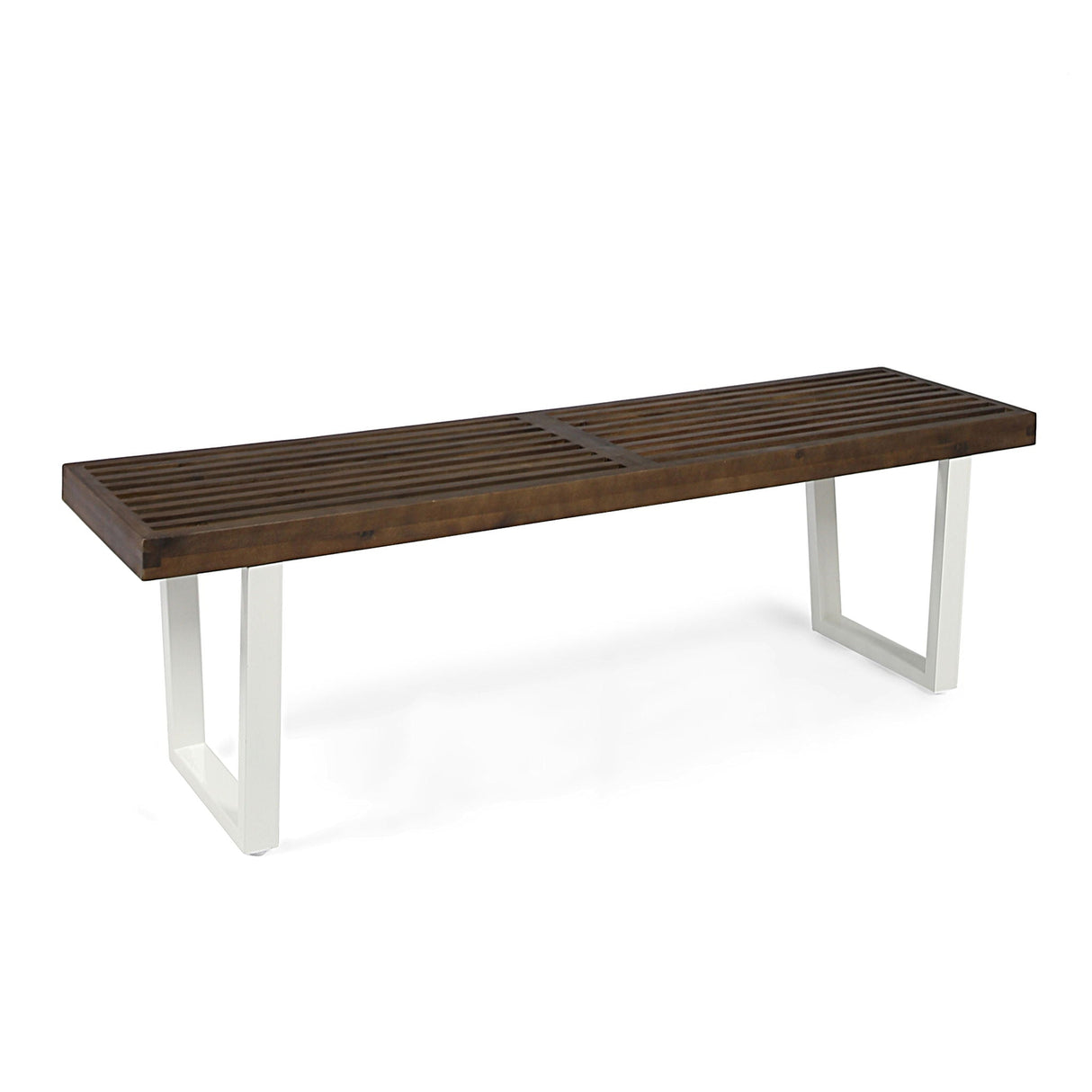 Intrinsic - Outdoor Dining Bench With Slat Top - Best Buy Furniture