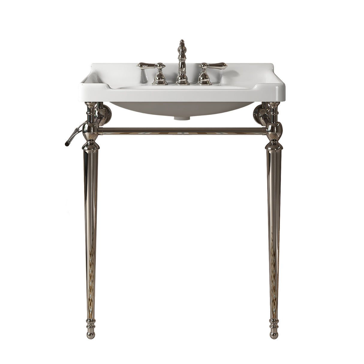 VICI 28" Bathroom Console Sink, Wall-Mounted