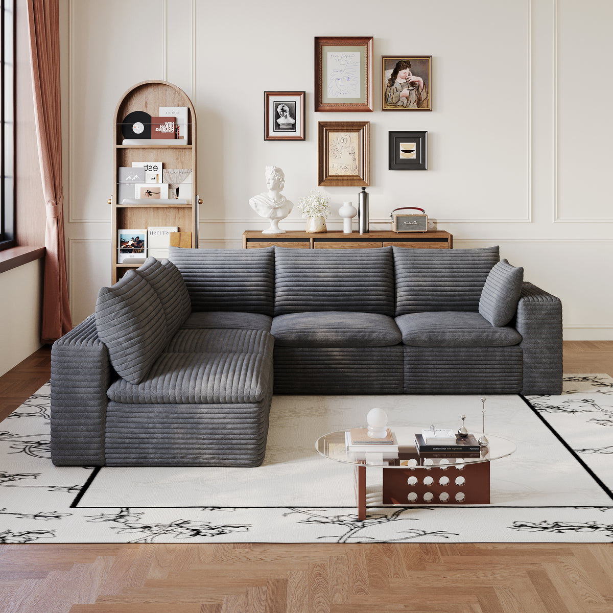 Cloud Sofa - Modular Design with Removable Cushions