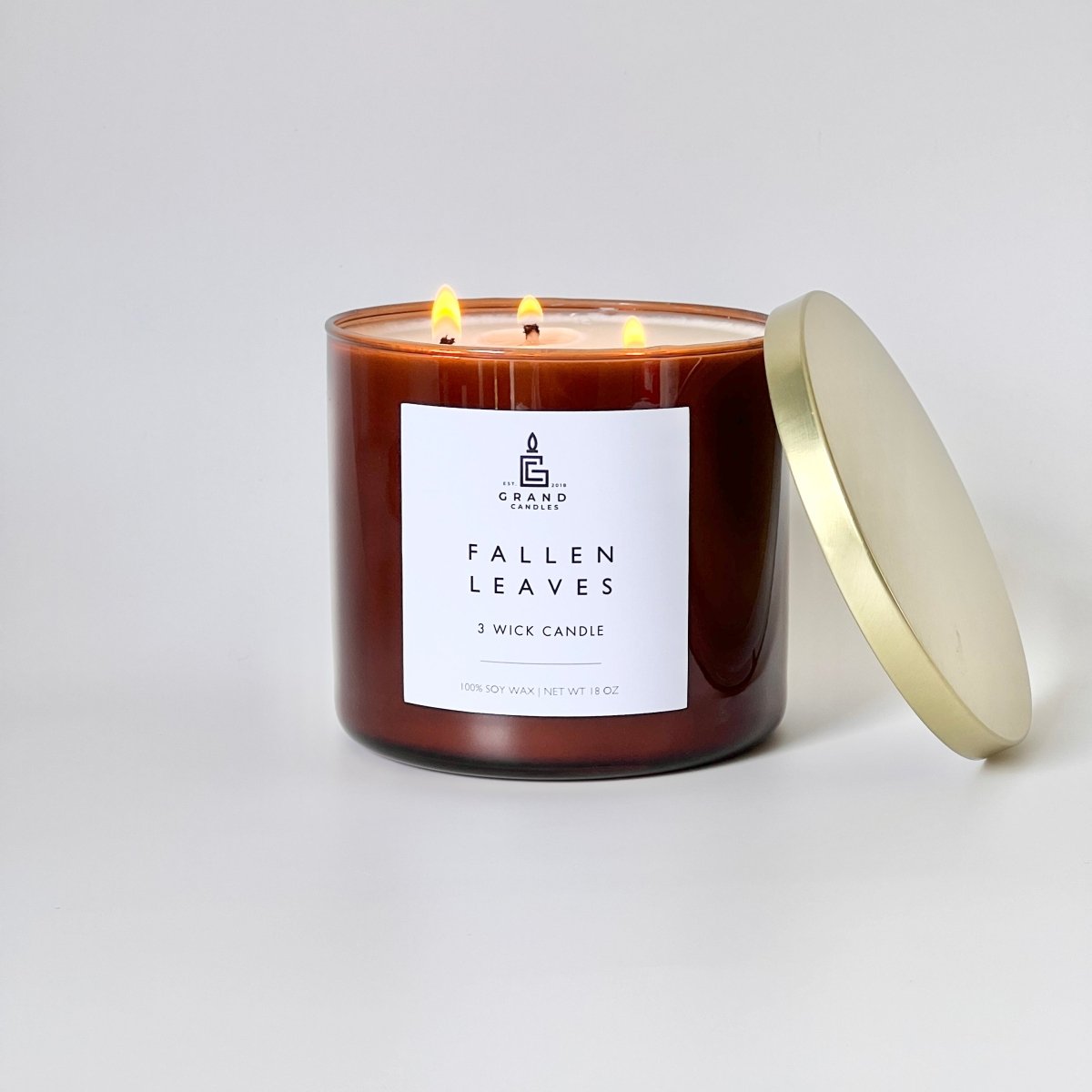 Fallen Leaves Candle