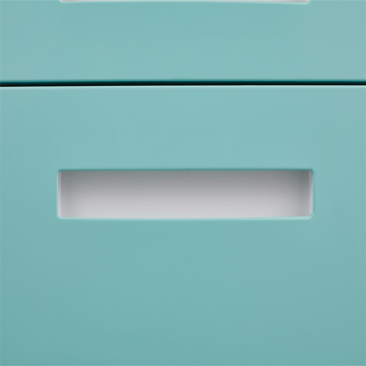 3 Drawer Mobile File Cabinet Under Desk Office, Simple Style Versatile Storage Cabinet For Legal / Letter / A4 Files, 5 Wheel Design Anti-Tilting Cold Rolled Steel Waterproof Moisture-Proof
