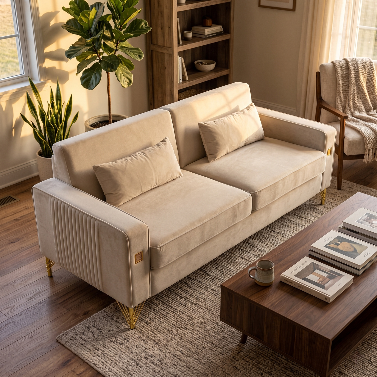 Modern FX-P18-BE Sofa
