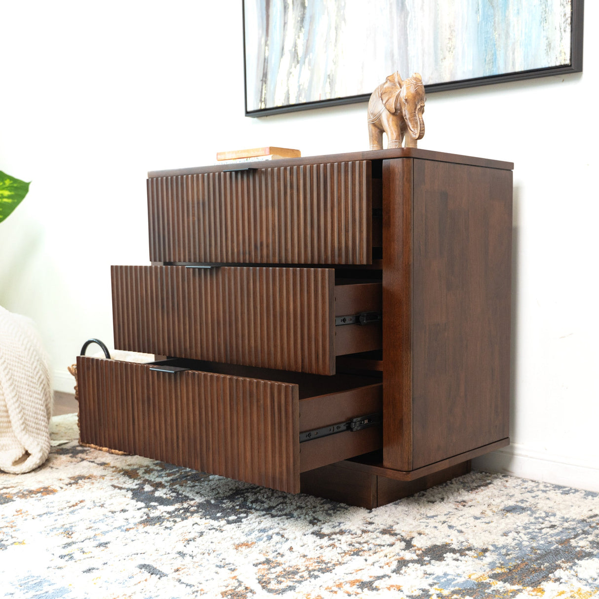 Lola Walnut Nightstand