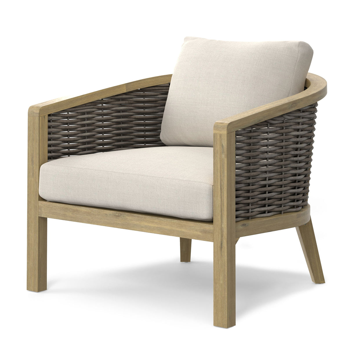 Parkside - Outdoor Conversation Chair (Set of 2) - Natural