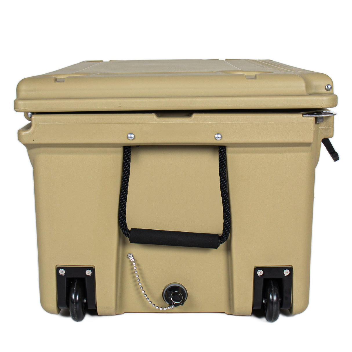 110 Quart Khaki Rotomolded Insulated Ice Chest