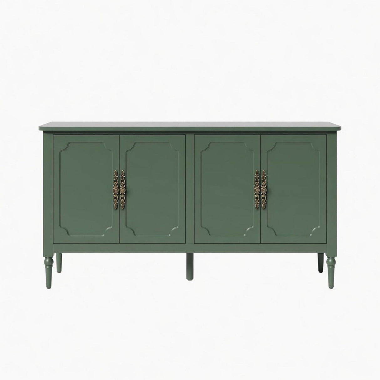 Vintage Buffet Cabinet With Adjustable Shelves