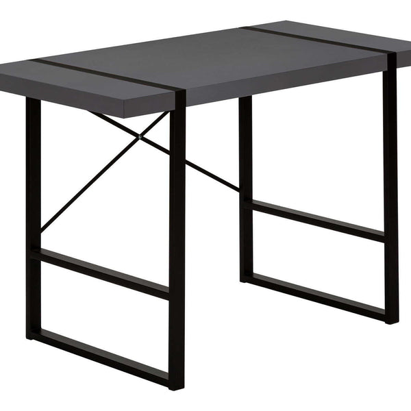 Computer Desk For Home Office, Laptop, Modern Convenient Design - Gray - Best Buy Furniture
