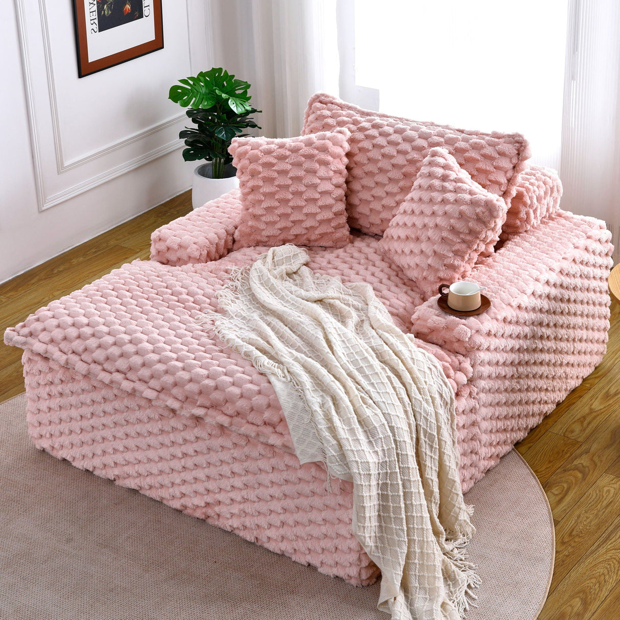 Harbor - Luxury Sofa Turtle Fleece Fabric