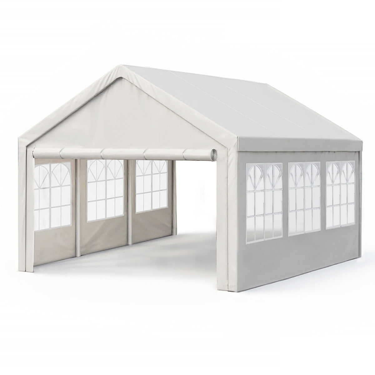 10'x20' Carport Canopy Tent with Removable Sidewalls