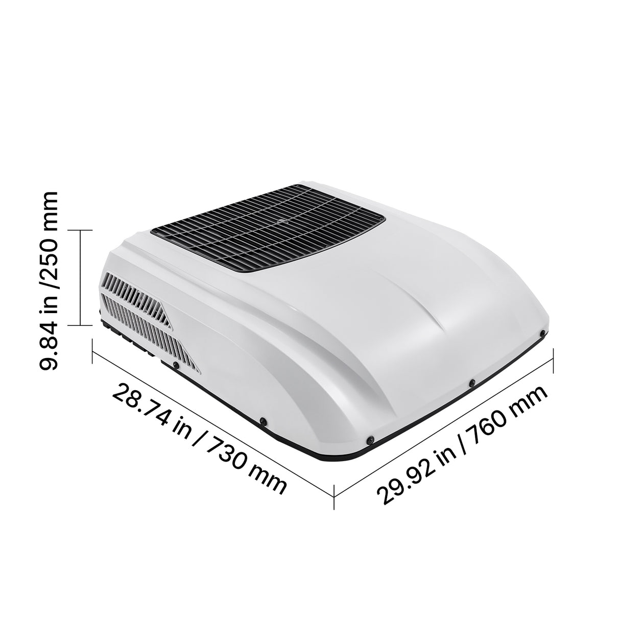 Truck Air Conditioner, 12V 10000 BTU RV Rooftop AC Unit