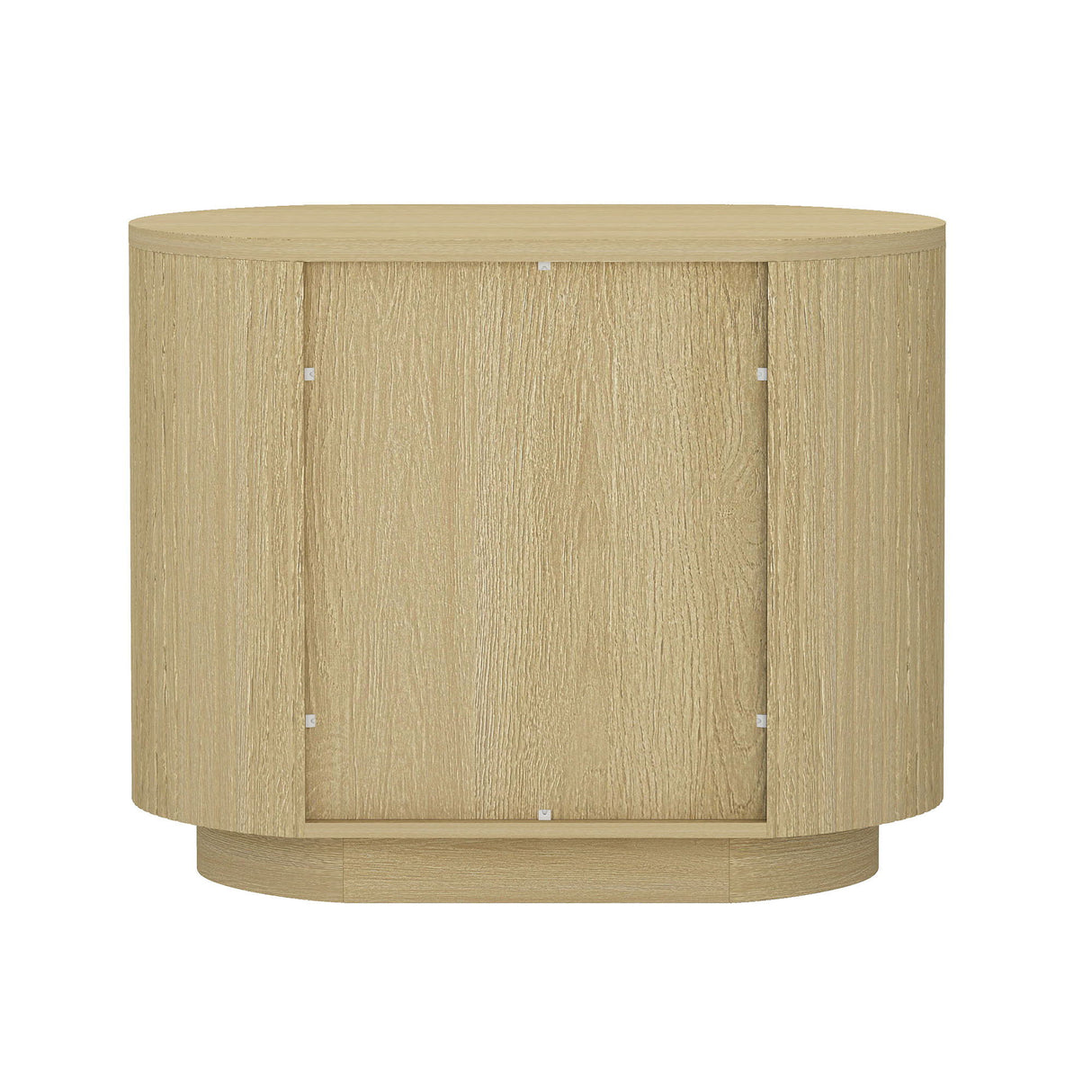 Olivia - Nightstand & 2 Drawers - Oak
