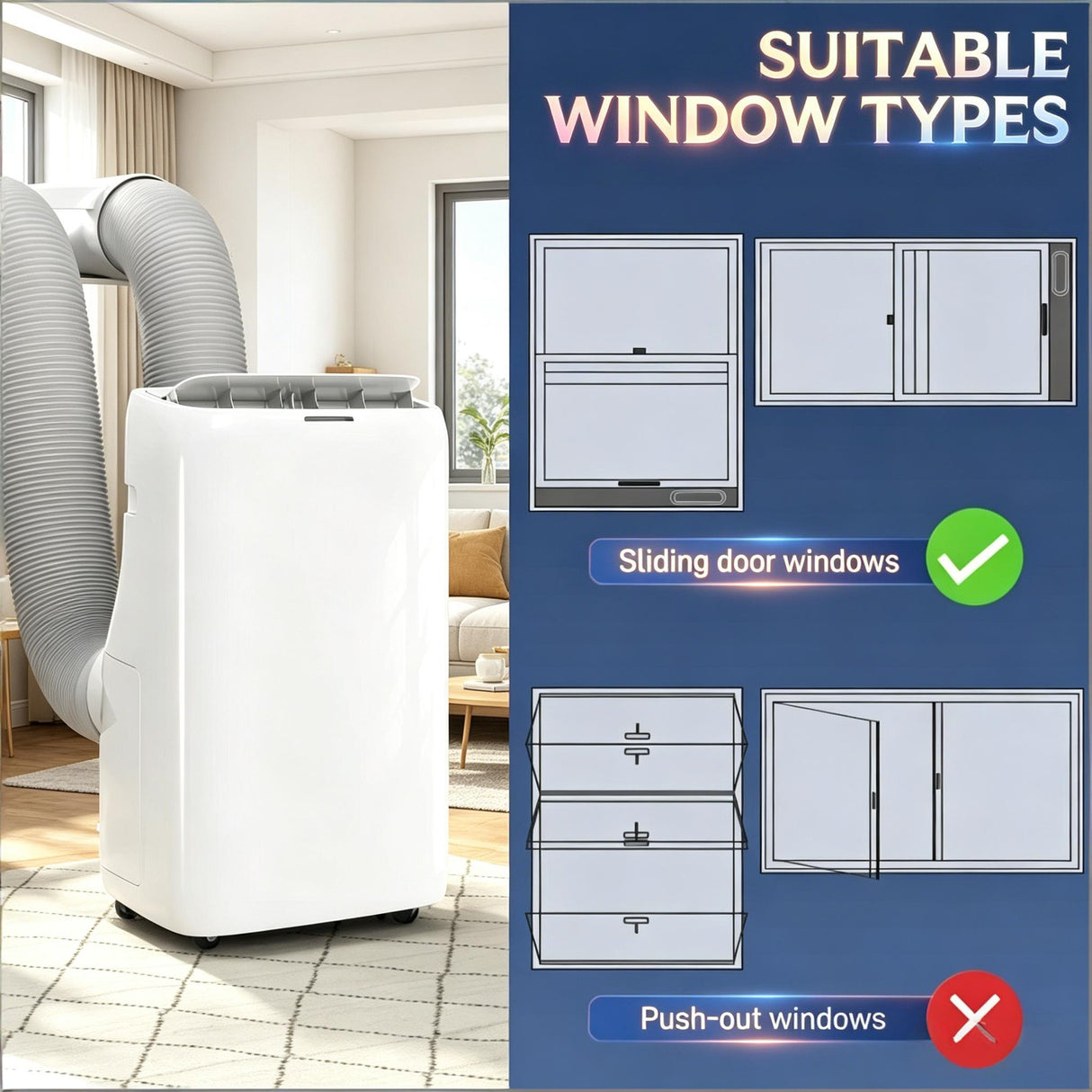 Powerful Air Conditioner, Room Air Conditioner, Standing Air Conditioner