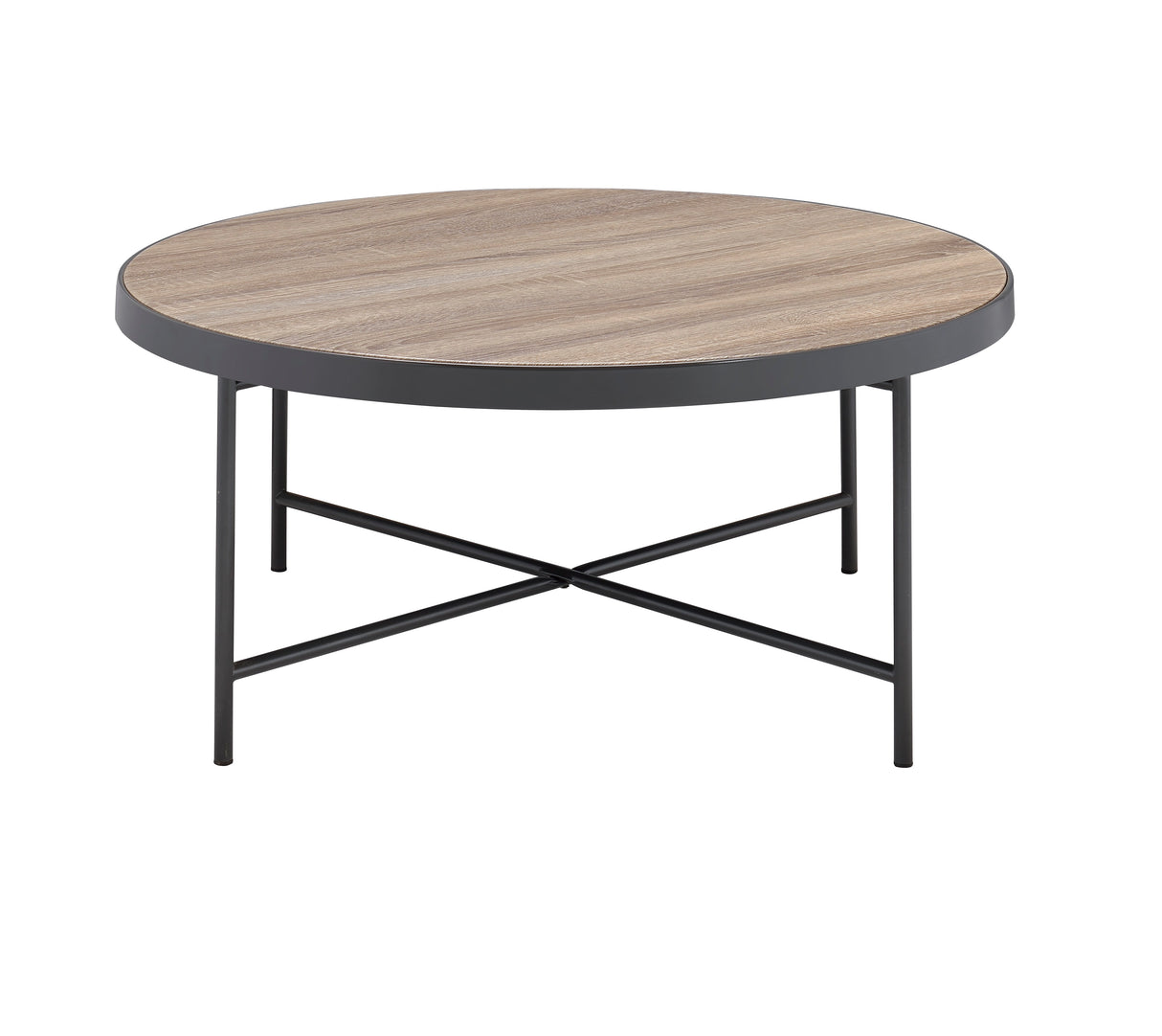 Bage Weathered Round Coffee Table