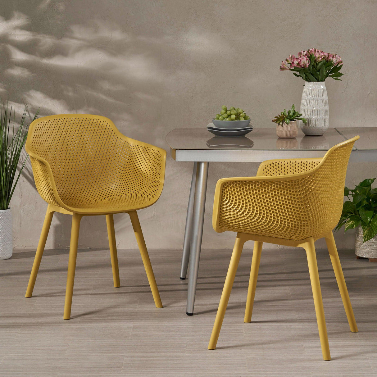 Lotus - Chair (Set of 2) - Best Buy Furniture