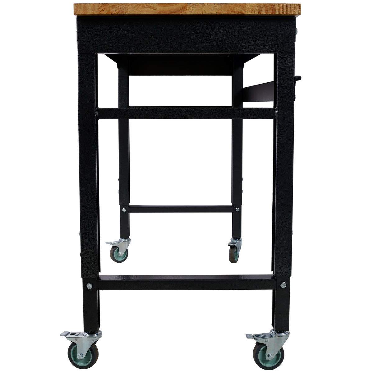 48" Wide Rolling Workbench - Adjustable Height for Workshop