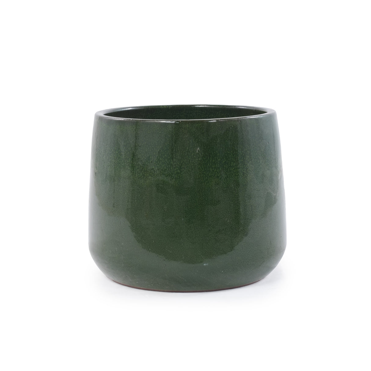 Handmade Solid Glazed Ceramic Planter Set of 4
