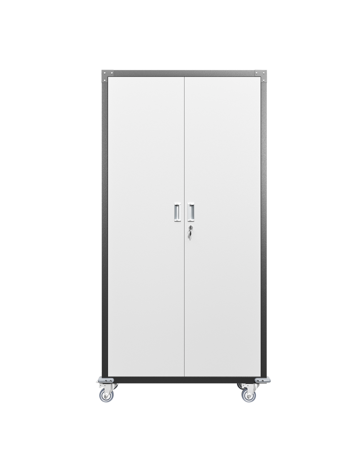 Garage Storage Cabinets with Locking Doors and 4 Adjustable Shelves