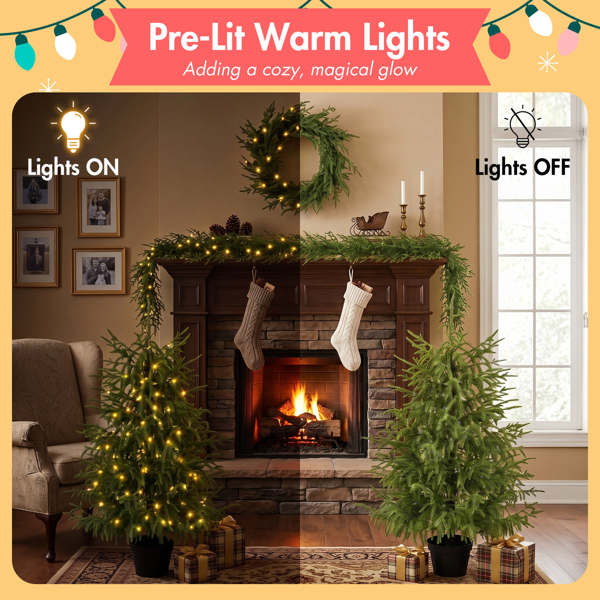 4-Piece Christmas Tree Set