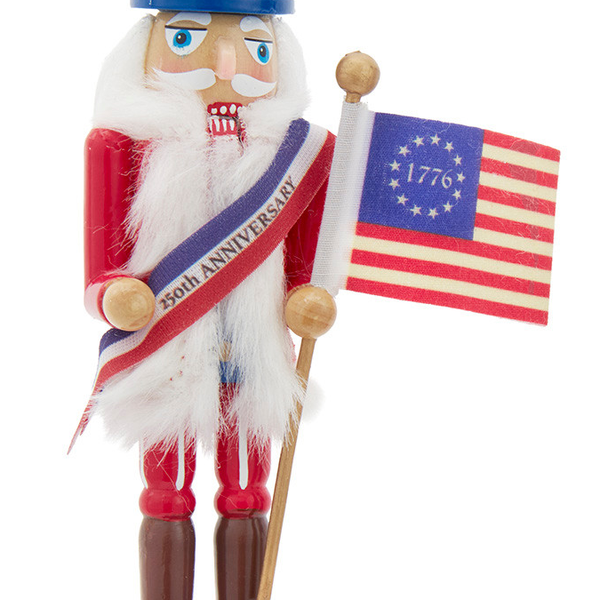 The America 250th Uncle Sam Nutcracker Ornament