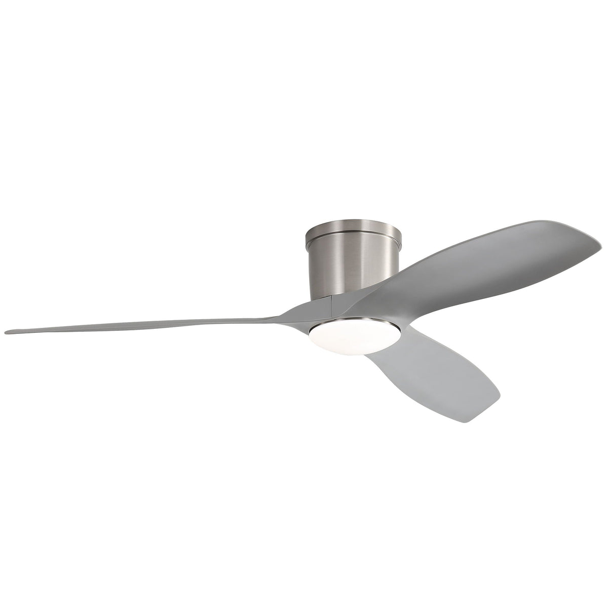 Flush Mount Ceiling Fan With Dimmable LED Light and Reversible DC Motor - view 5