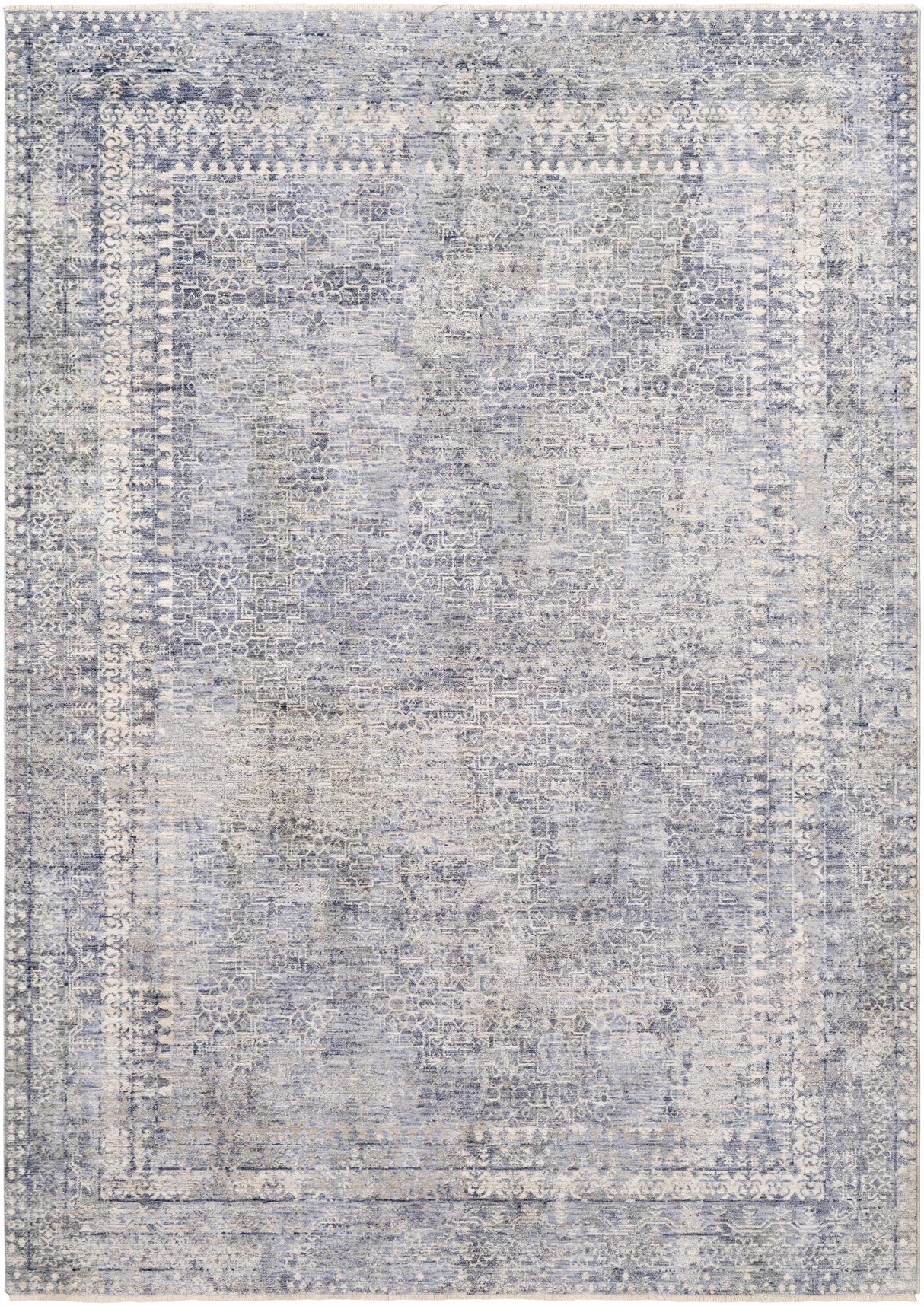 Foley Carved Statement Rug - Clearance