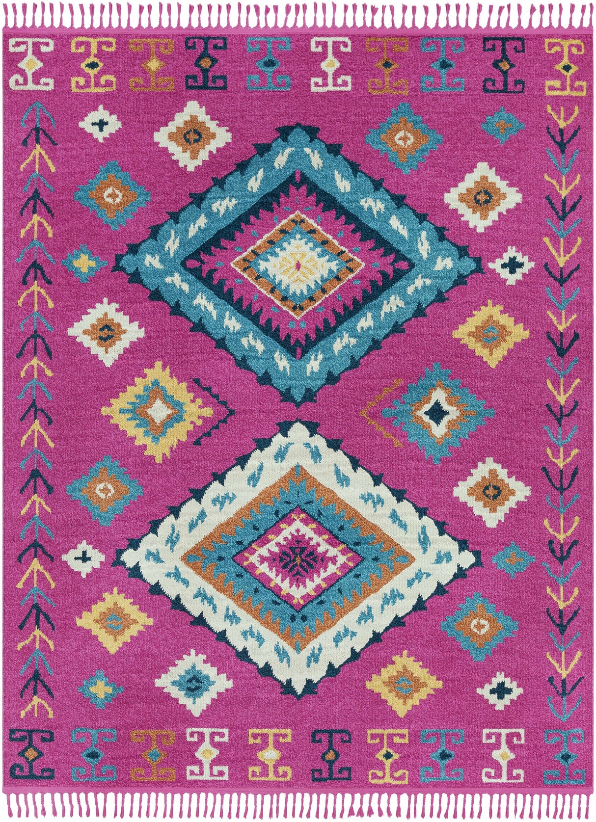 Franktown Magenta Carpet - Clearance