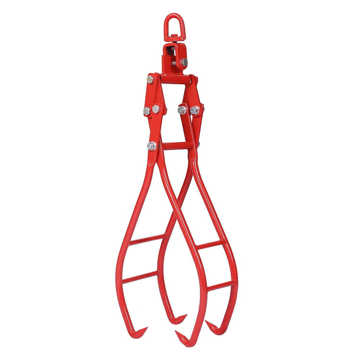 G&H Heavy-Duty 4 Claw Timber Log Lifting Tongs with 3 - view 5