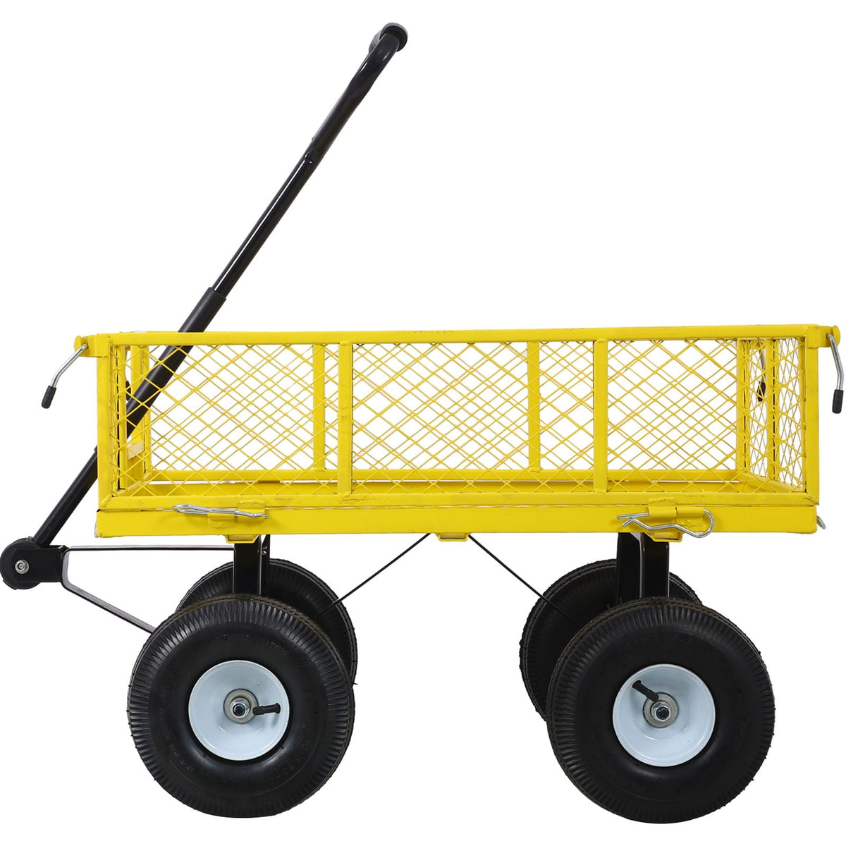 G&H Heavy Duty Steel Garden Cart with Mesh Sides - view 7