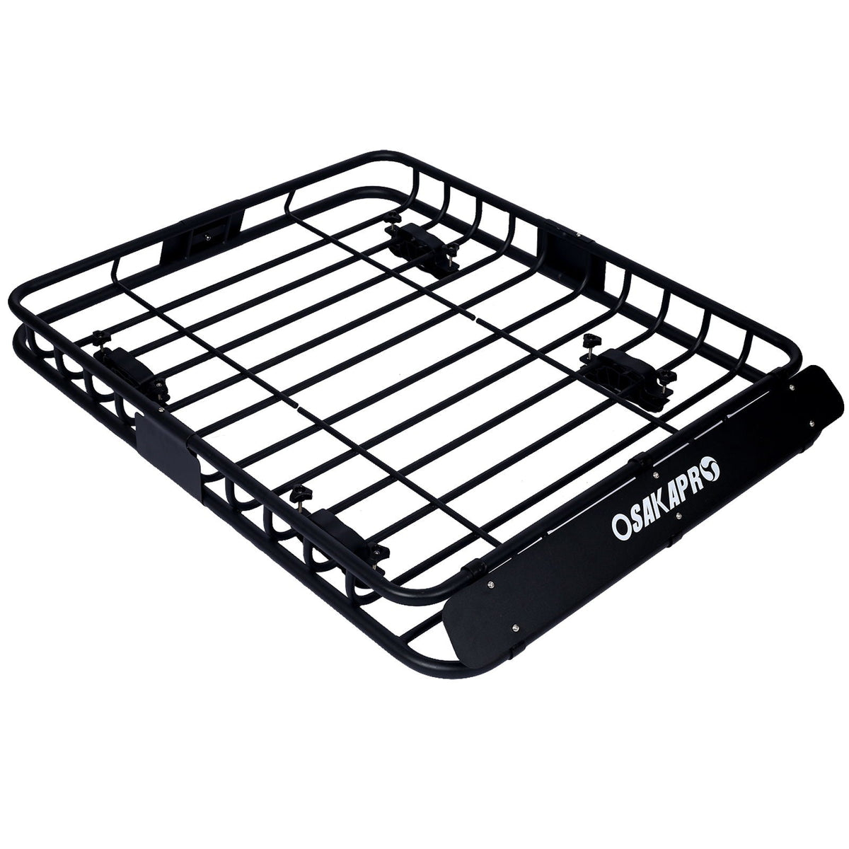 G&H Rooftop Cargo Carrier Basket Steel Universal Fit in Black - view 2