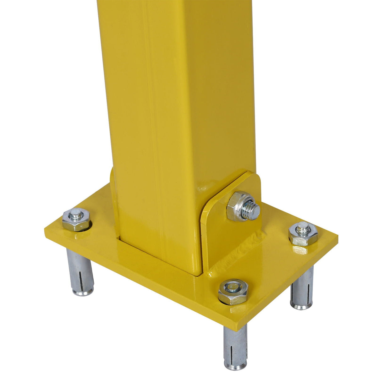 G&H Square Parking Bollard Pole Barrier with Lock - view 3