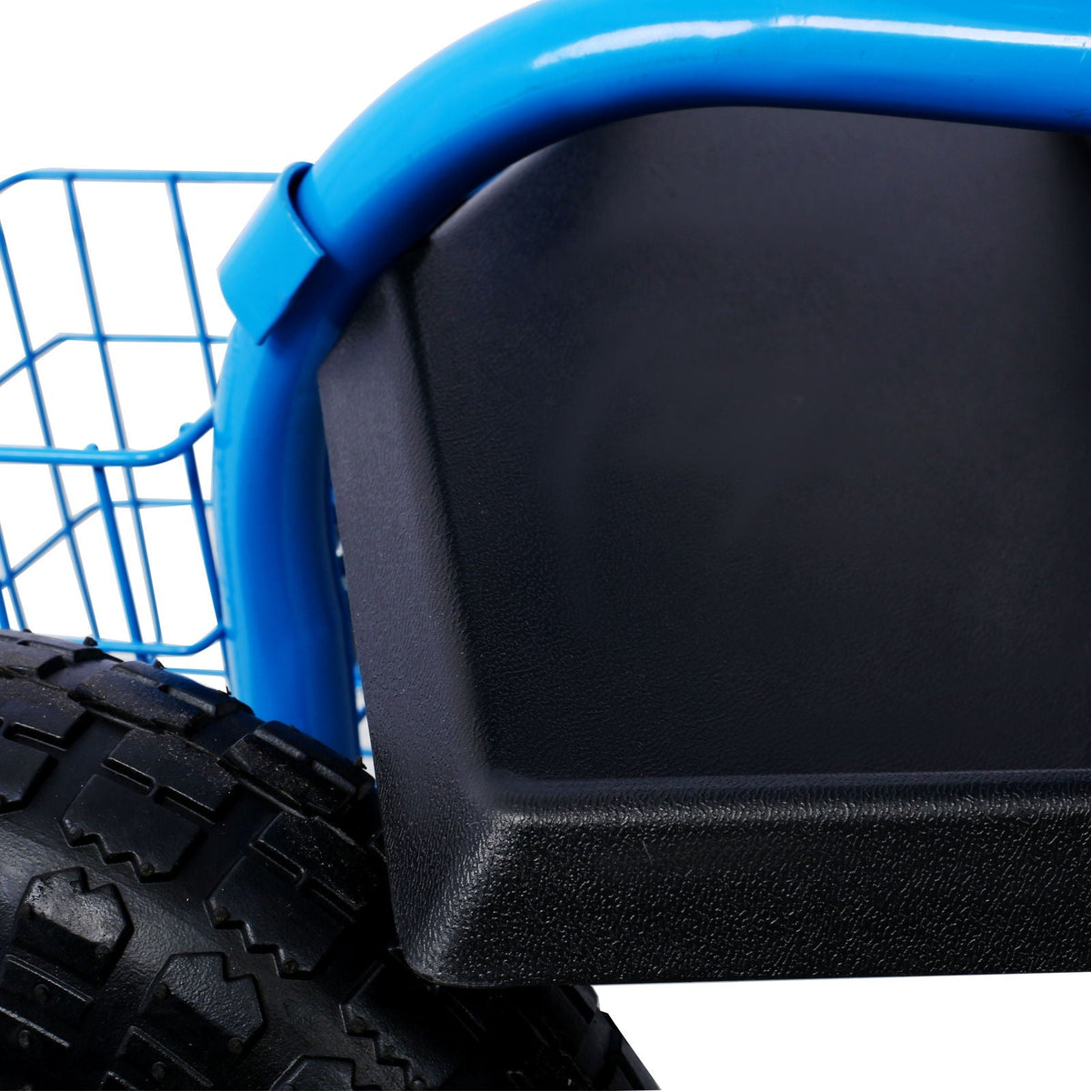 G&H Rolling Garden Scooter Cart Seat with 360 Swivel and Tool Tray - view 7