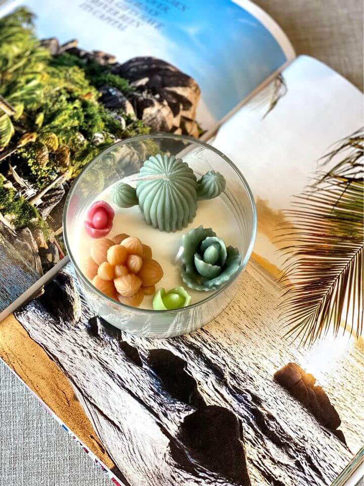 Garden Terrarium Candle – A Touch of Nature’s Serenity