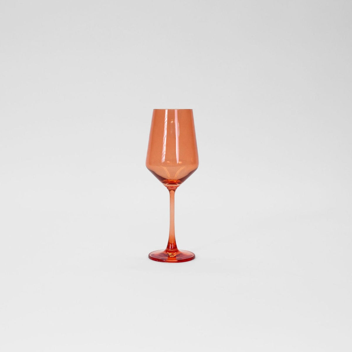 glasshauseco Aperol Orange - Colored Wine Glass - view 2