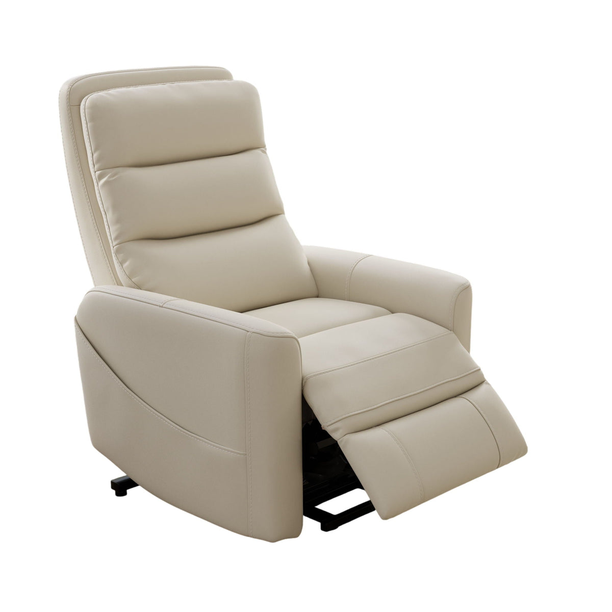 Global Home Power Lift Chair with Full Recline and USB Charging in White