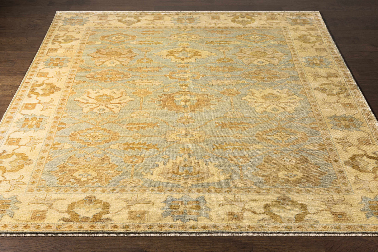 Goodyear 5x8 Mustard Premium Wool Rug - Clearance