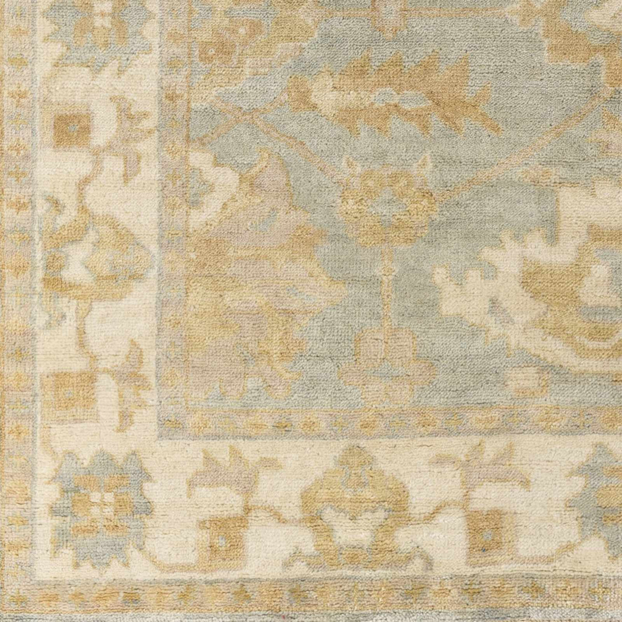 Goodyear 5x8 Mustard Premium Wool Rug - Clearance