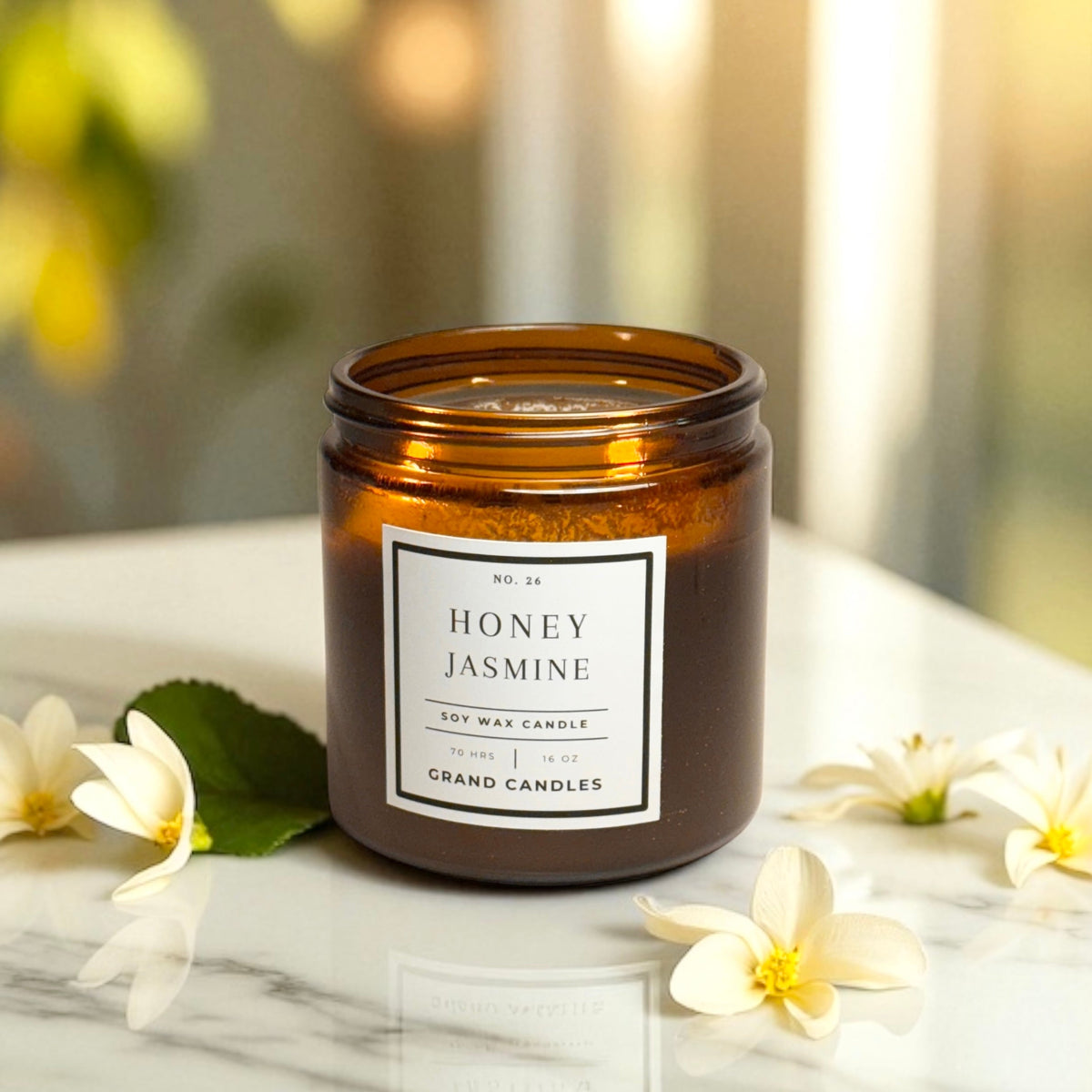Grand Candles LLC Honey Jasmine Candle