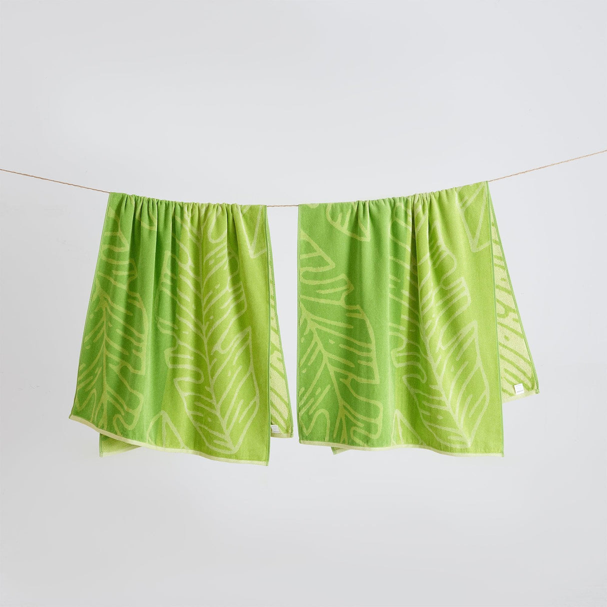 2 Pack Vibrant Cotton Beach Towels - Boca Collection