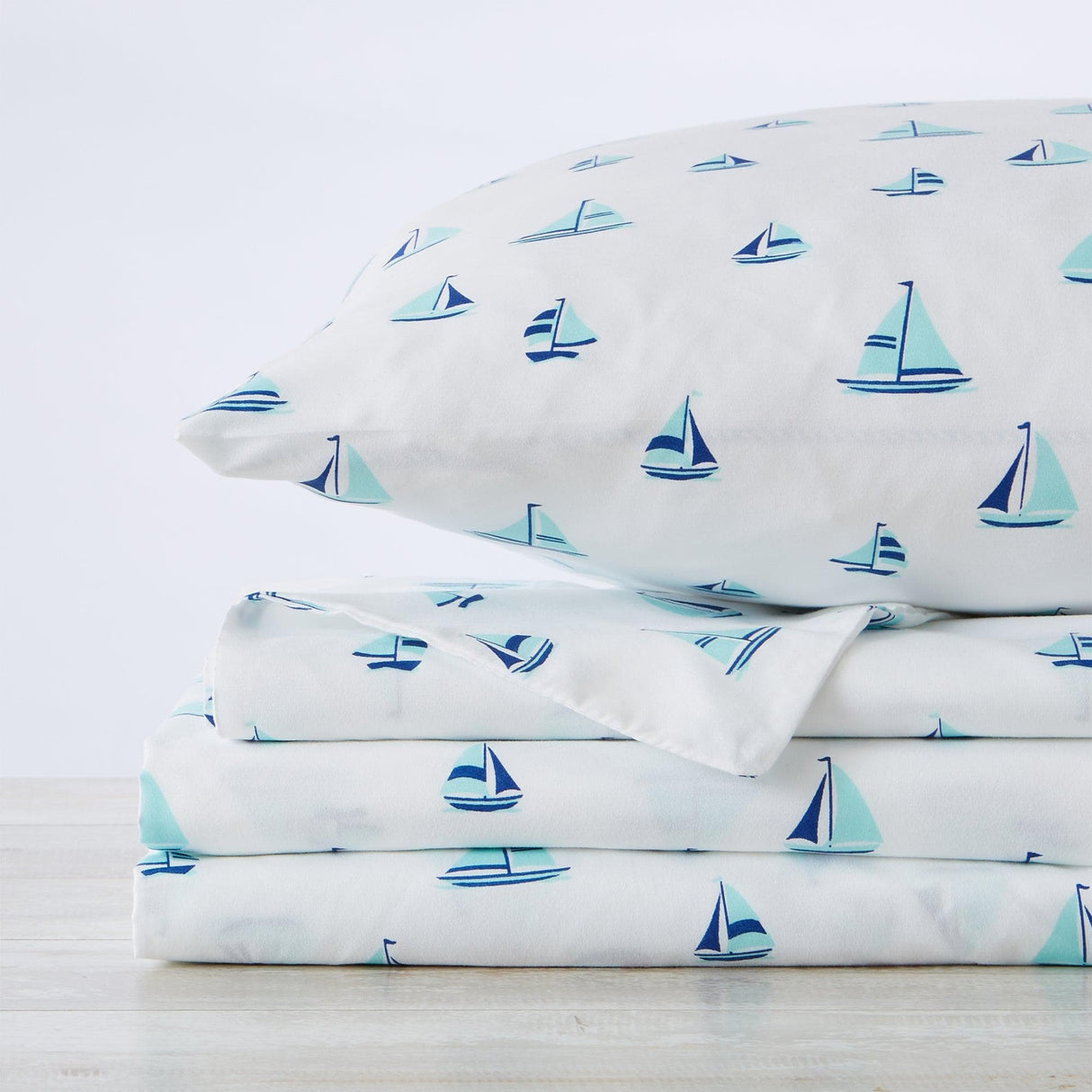 4-Piece Coastal Microfiber Sheet - Newport Collection