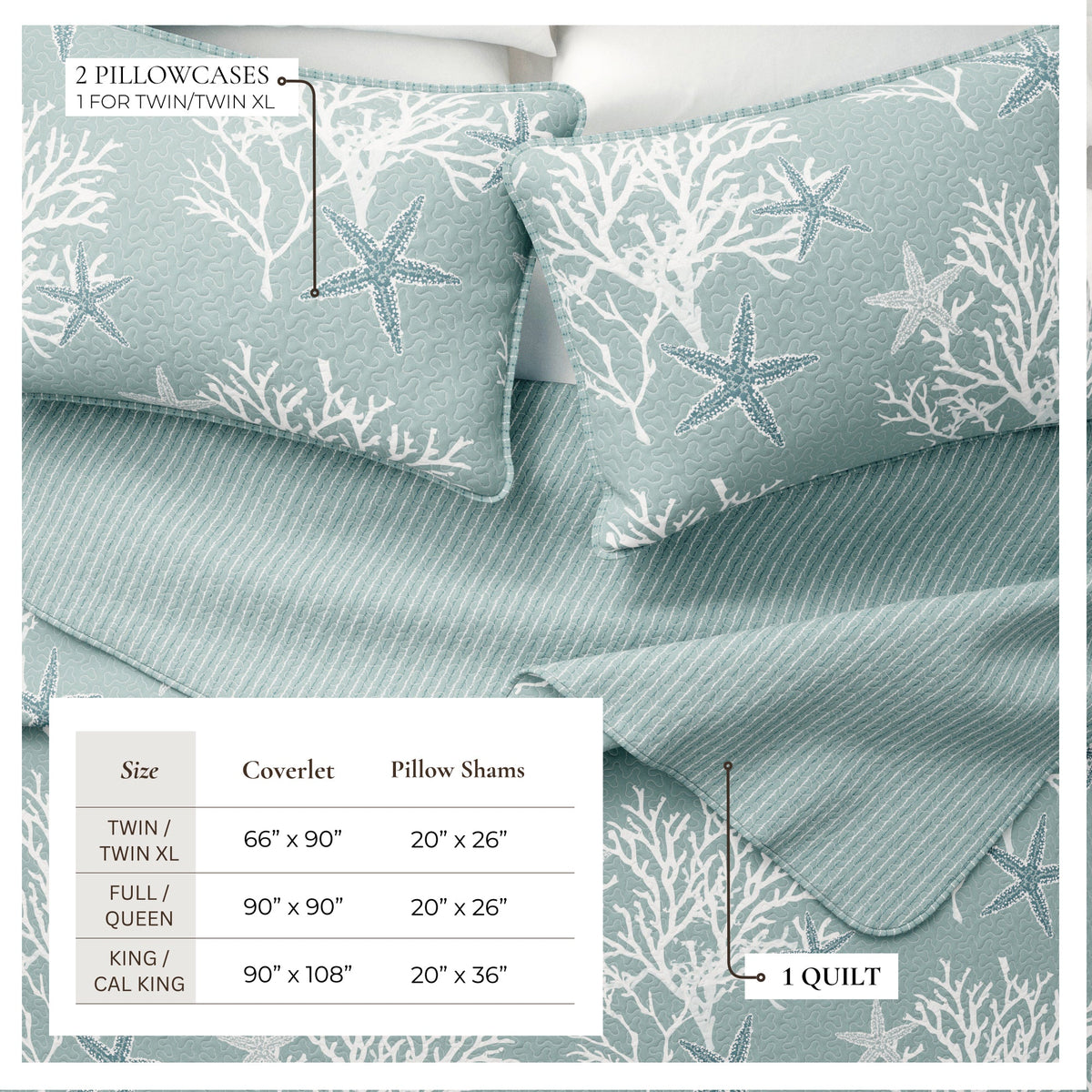 Great Bay Home Fenwick Collection Quilt Set - view 7