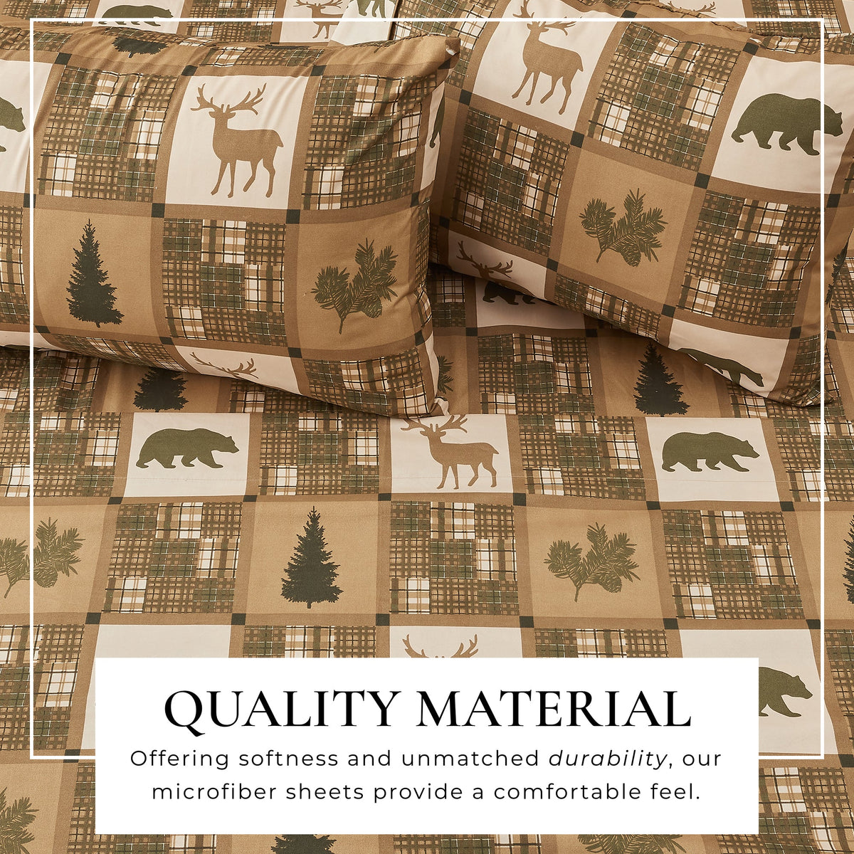 Great Bay Home Lodge Printed Sheet Set - view 23