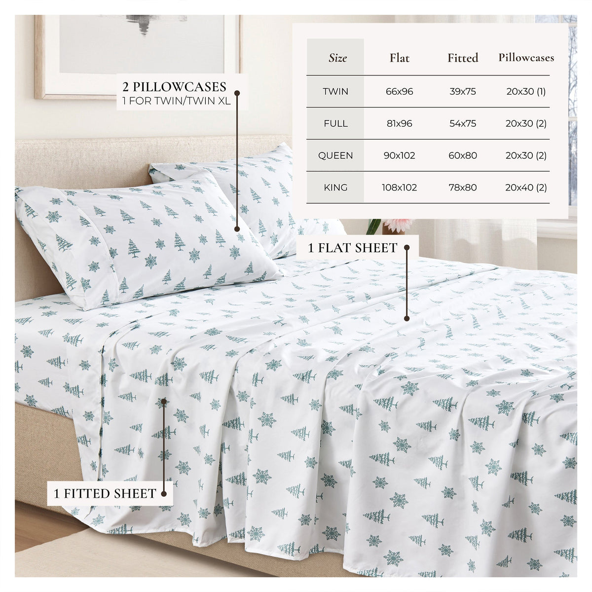 Great Bay Home Printed Sheet Set - view 42