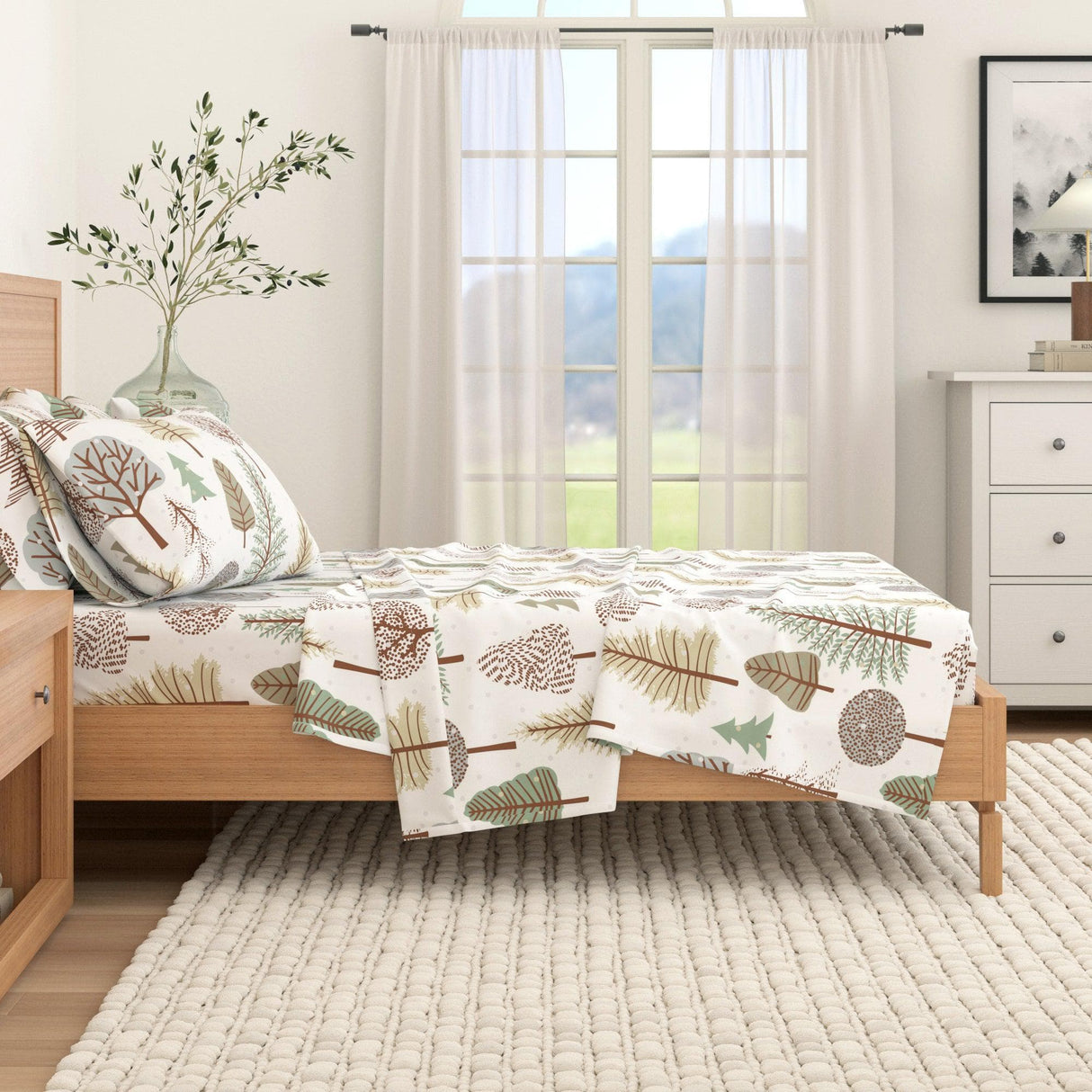 4-Piece Turkish Cotton Flannel Sheet - Stratton Collection