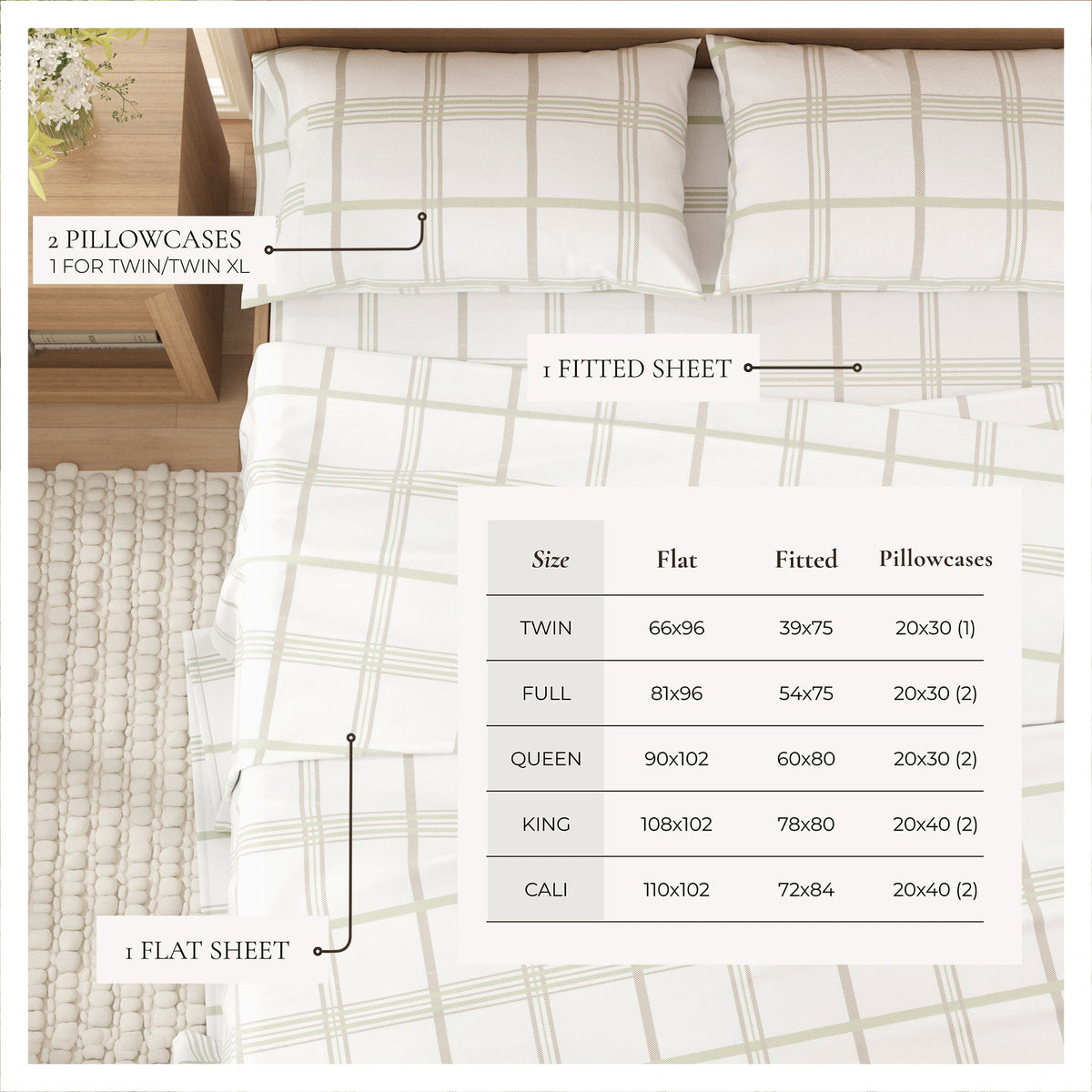 Great Bay Home Turkish Cotton Flannel Sheet - view 30
