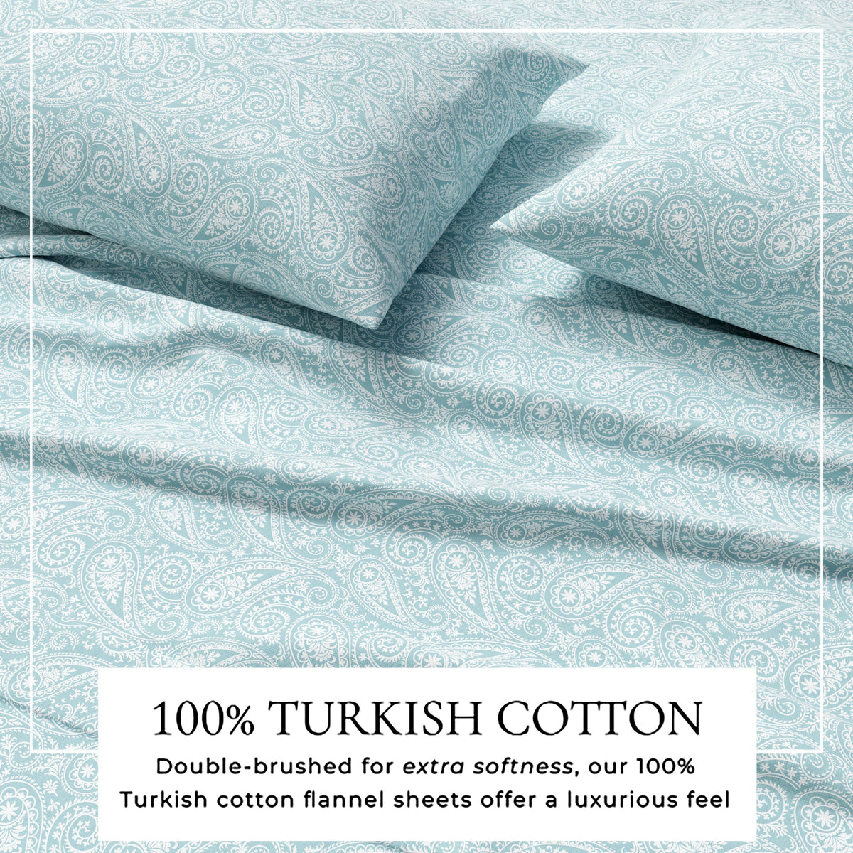 Great Bay Home Turkish Cotton Flannel Sheet - view 78