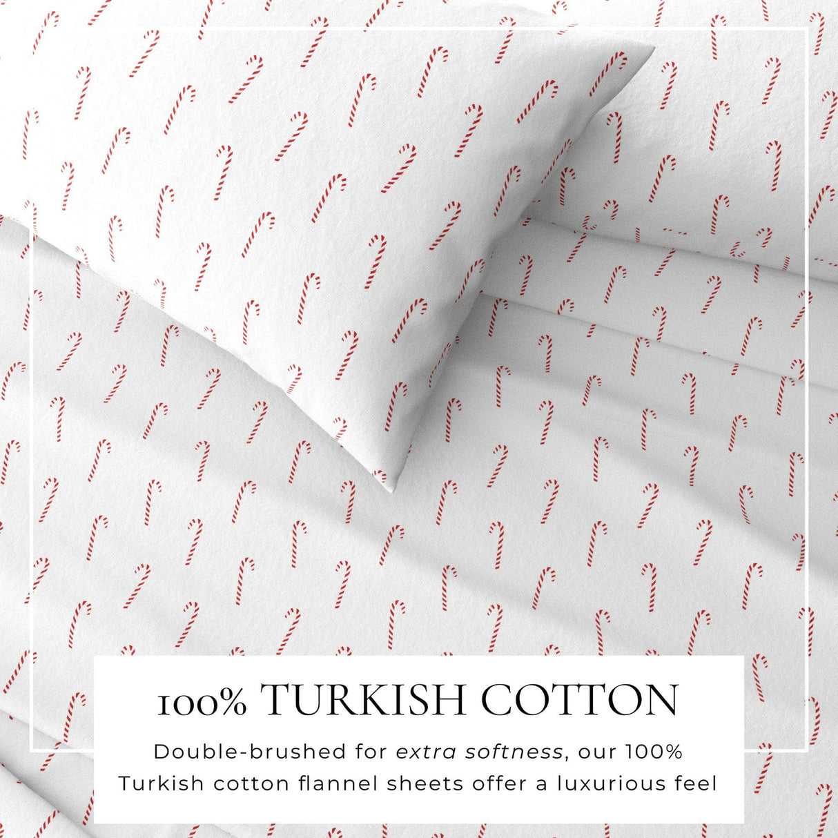 100% Turkish Cotton Flannel Sheet Sets - Boulder Collection