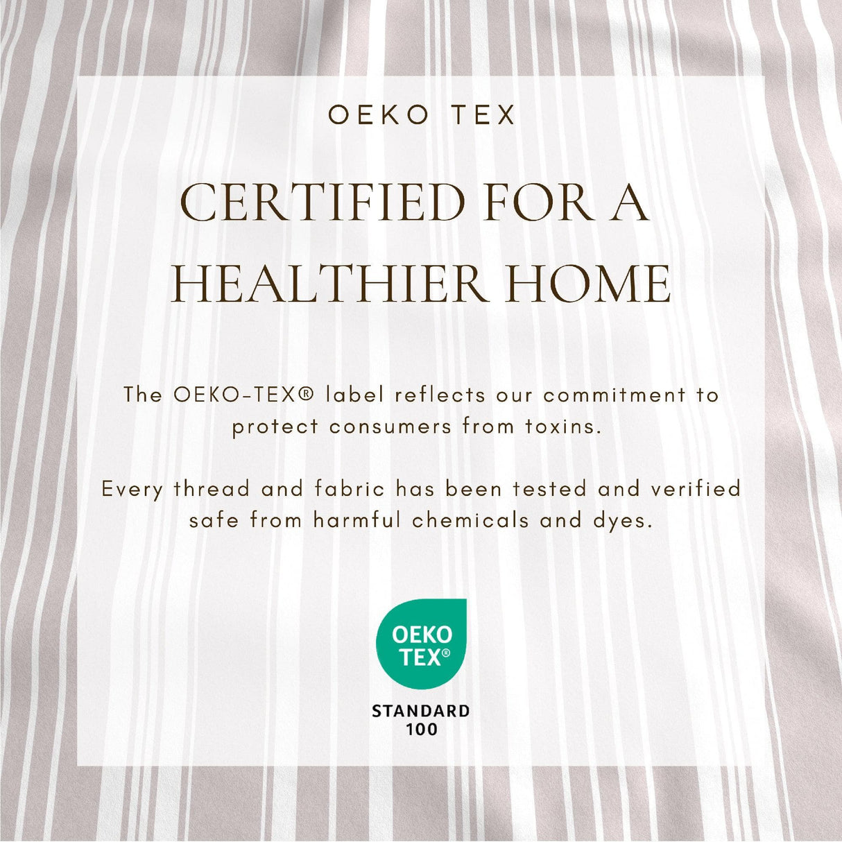 4-Piece Striped Microfiber Sheet Set - Elouise Collection