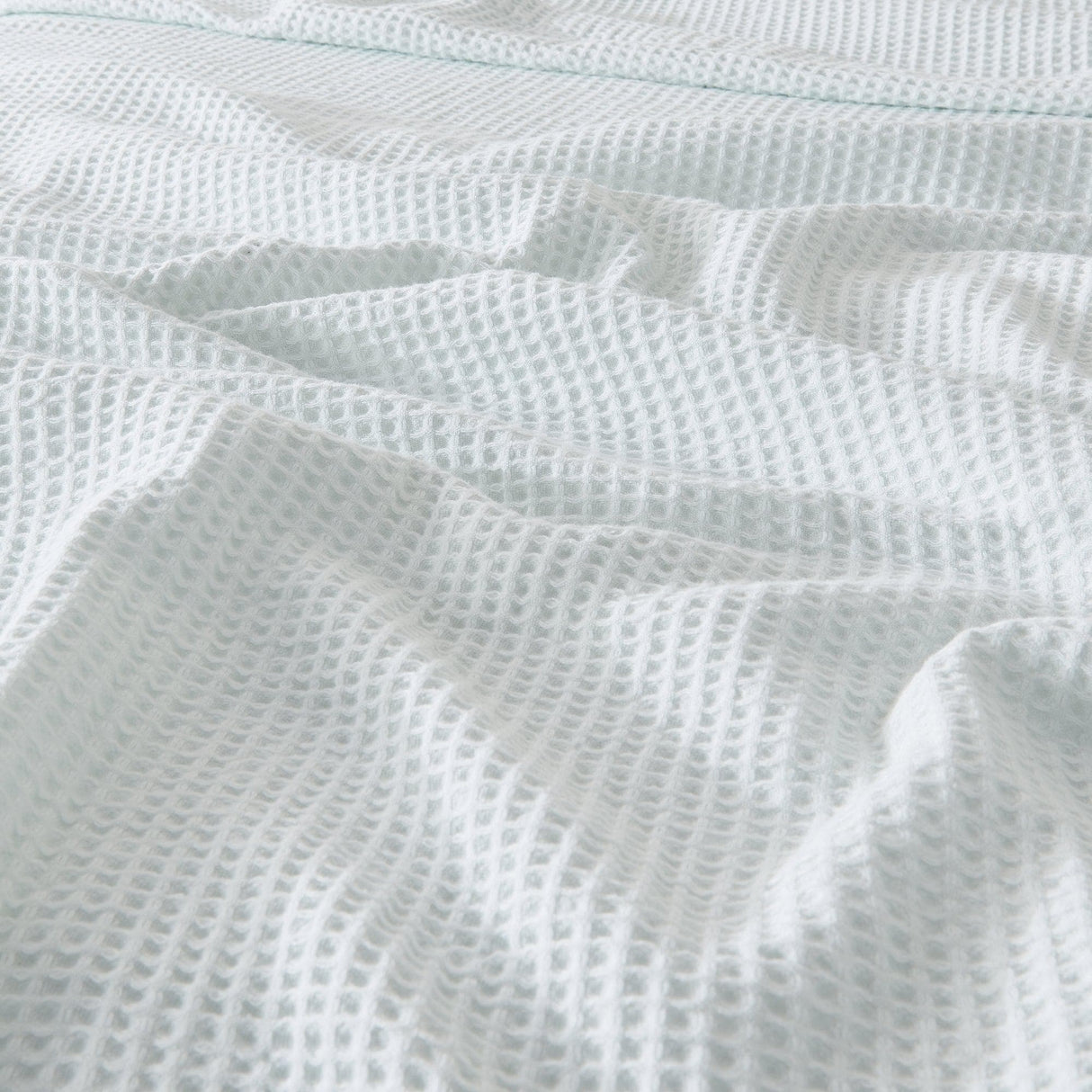 100% Cotton Waffle Weave Blanket - Mikala Collection
